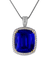 Untreated Tanzanite Pendant, 104.39 Carats