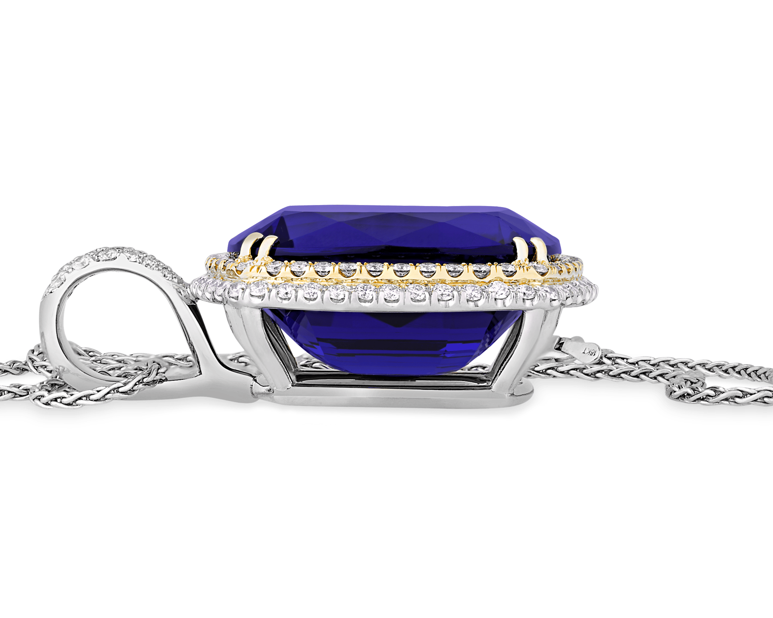 Untreated Tanzanite Pendant, 104.39 Carats