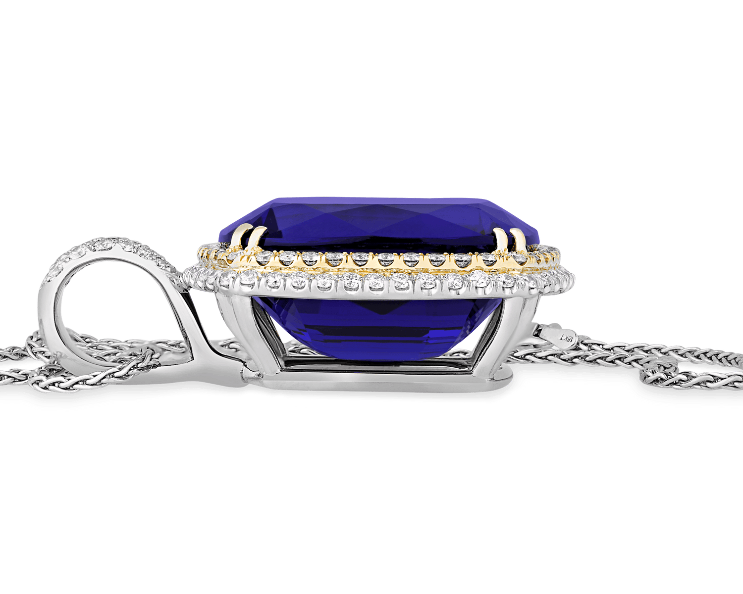 Untreated Tanzanite Pendant, 104.39 Carats