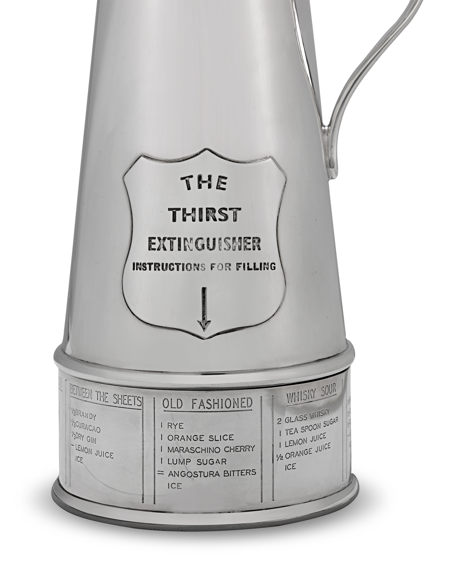 Thirst Extinguisher Cocktail Shaker by Asprey & Co.