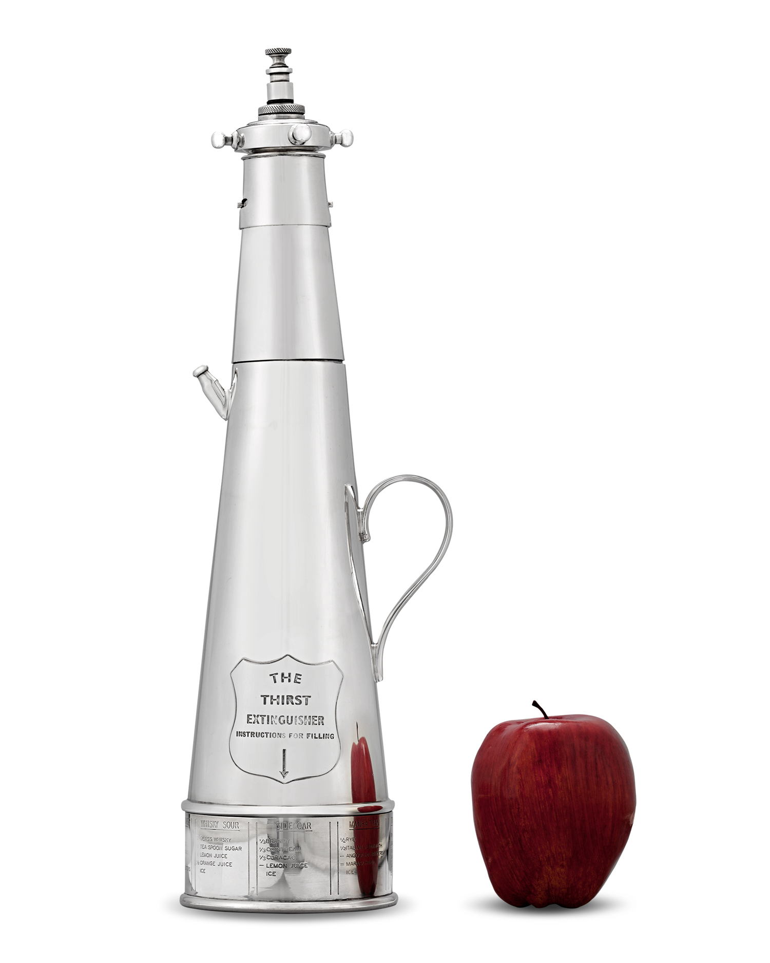 Thirst Extinguisher Cocktail Shaker by Asprey & Co.