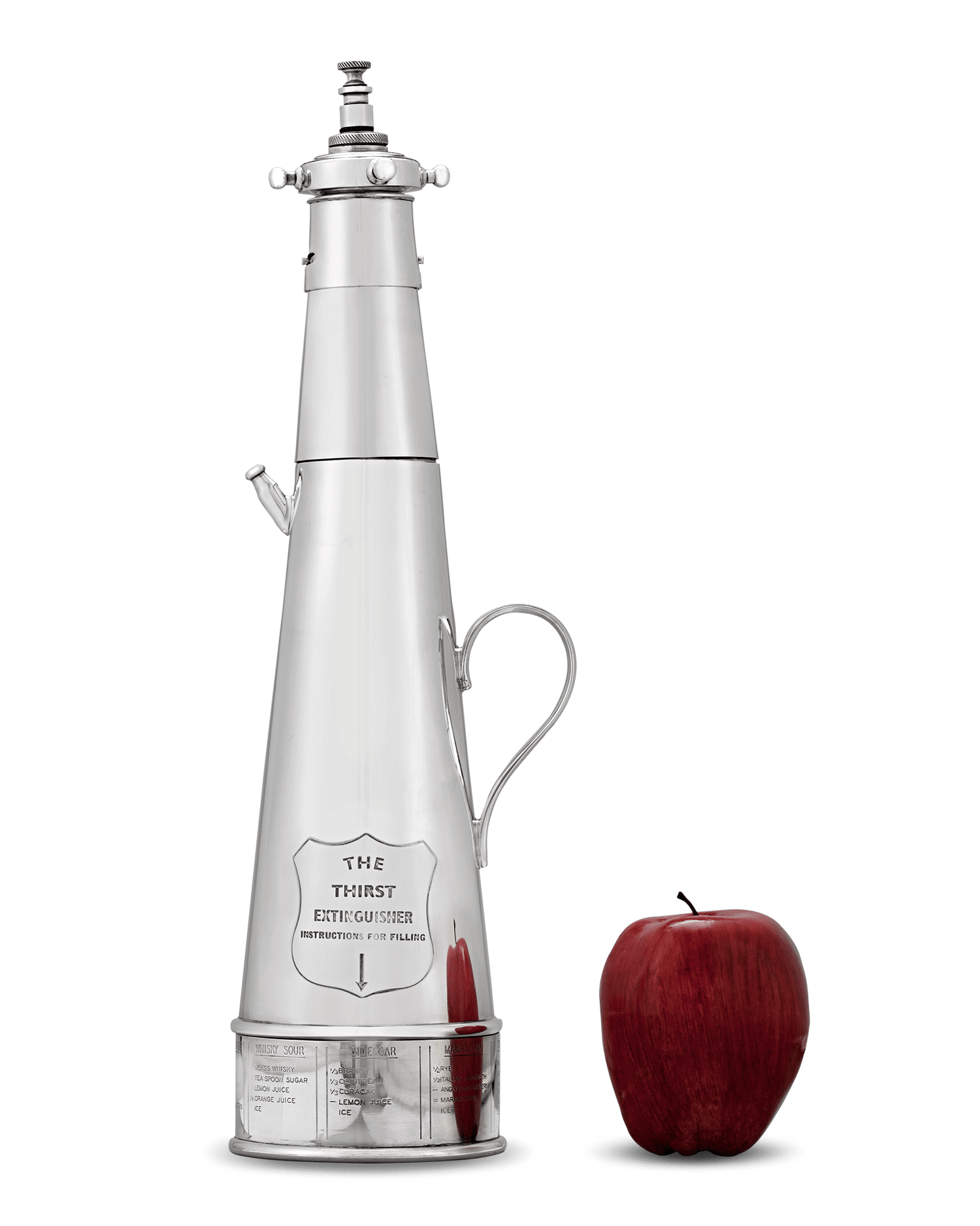 Thirst Extinguisher Cocktail Shaker by Asprey & Co.