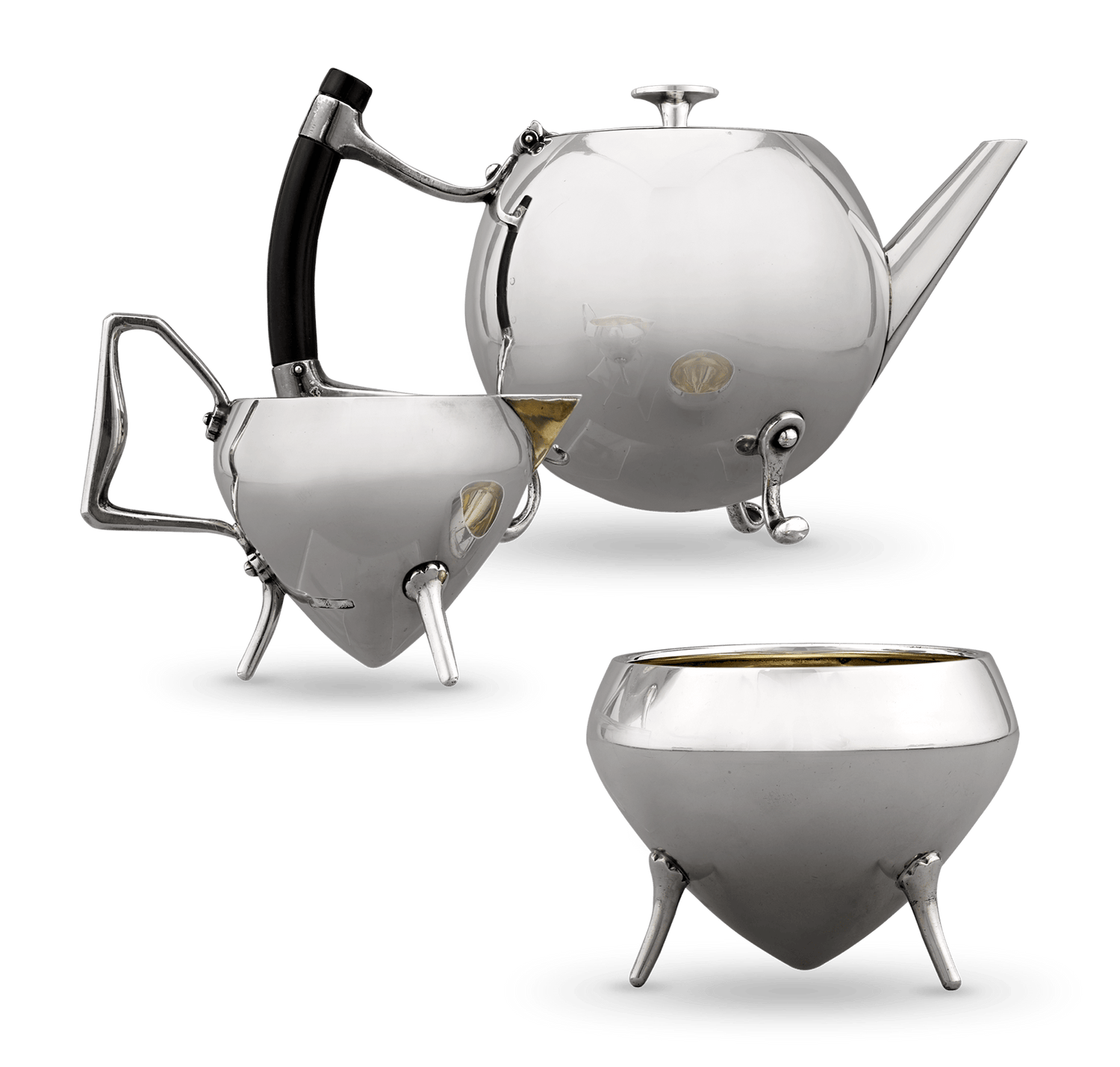 Christopher Dresser Silverplate Tea Set
