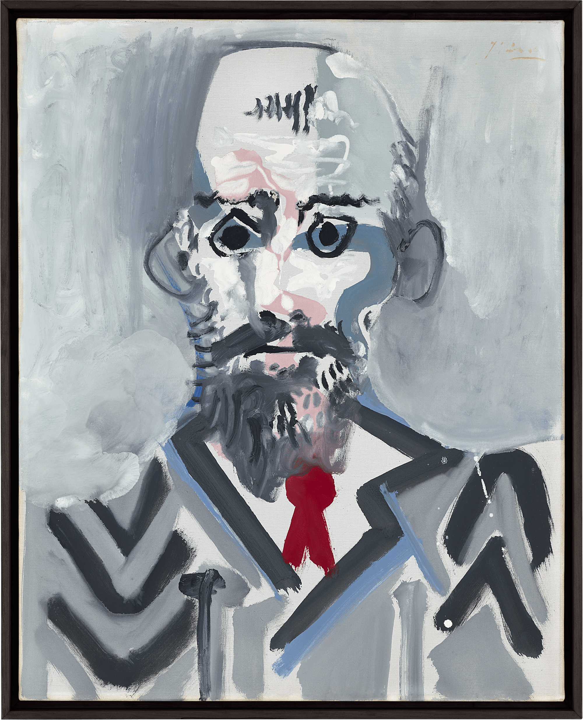 Buste d'homme barbu by Pablo Picasso