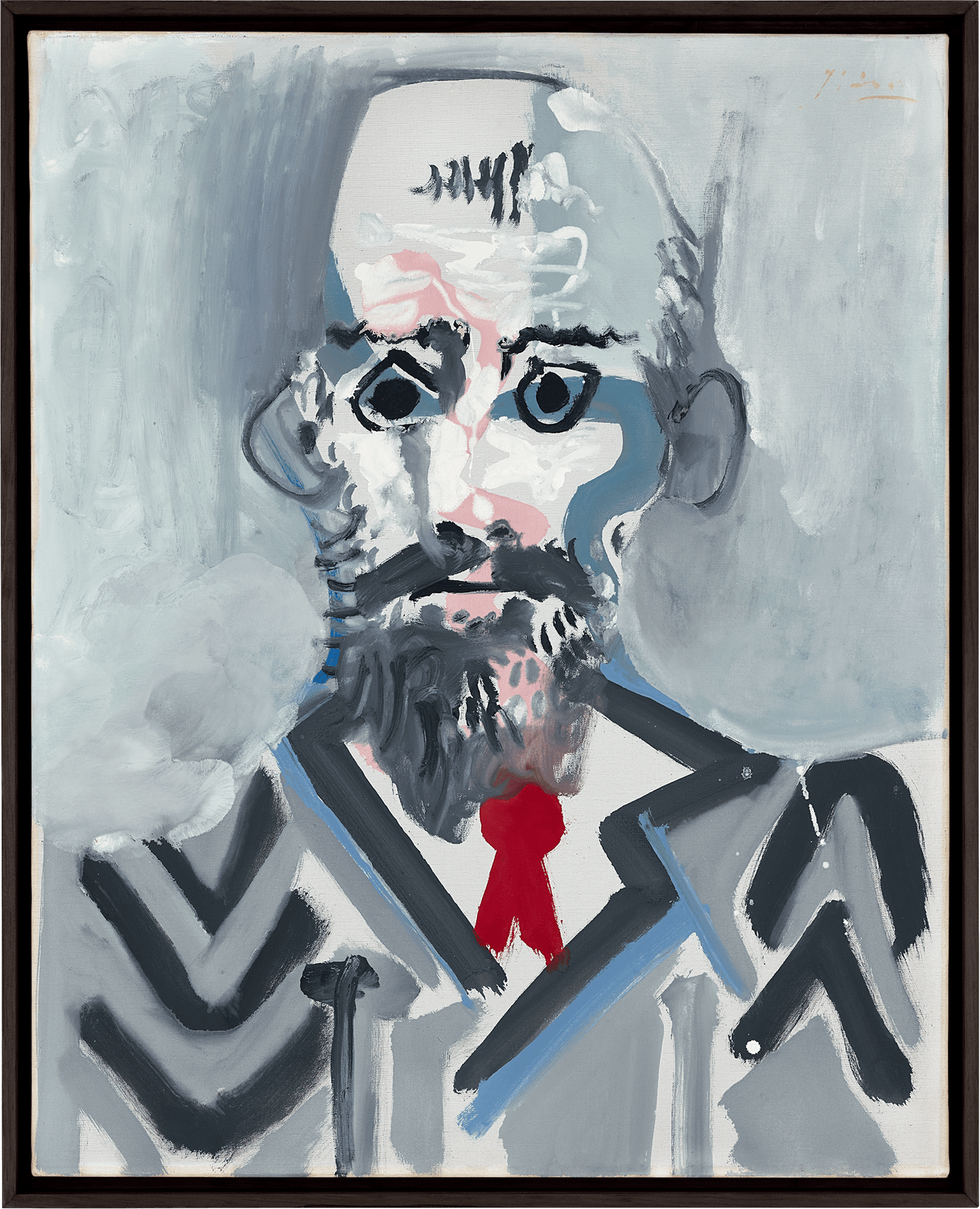 Buste d'homme barbu by Pablo Picasso