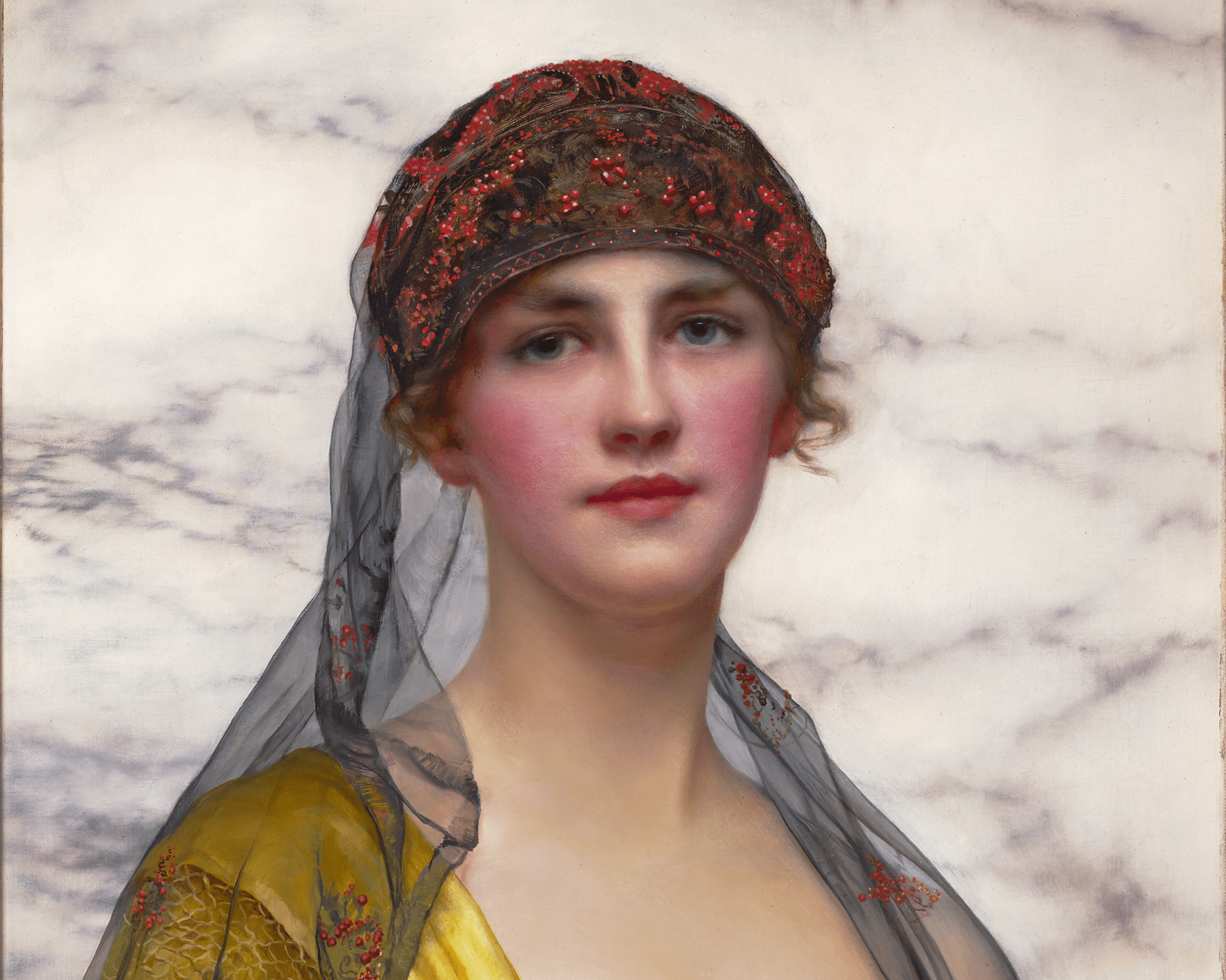 Portrait of a Beauty by William Clarke Wontner