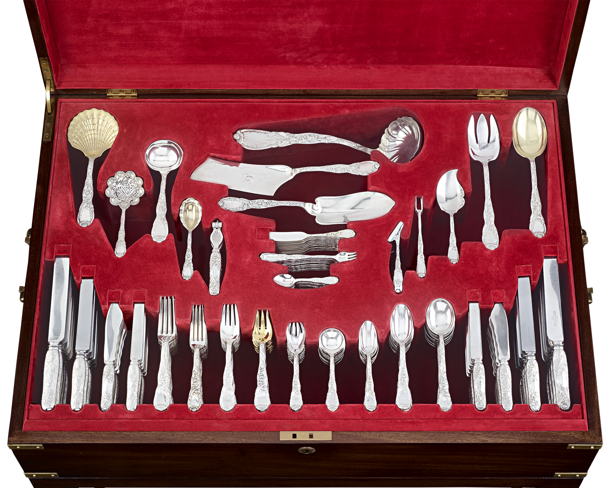 Tiffany & Co. Chrysanthemum Flatware Set, Service for 12