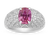 Untreated Pink Sapphire Ring, 2.58 Carats