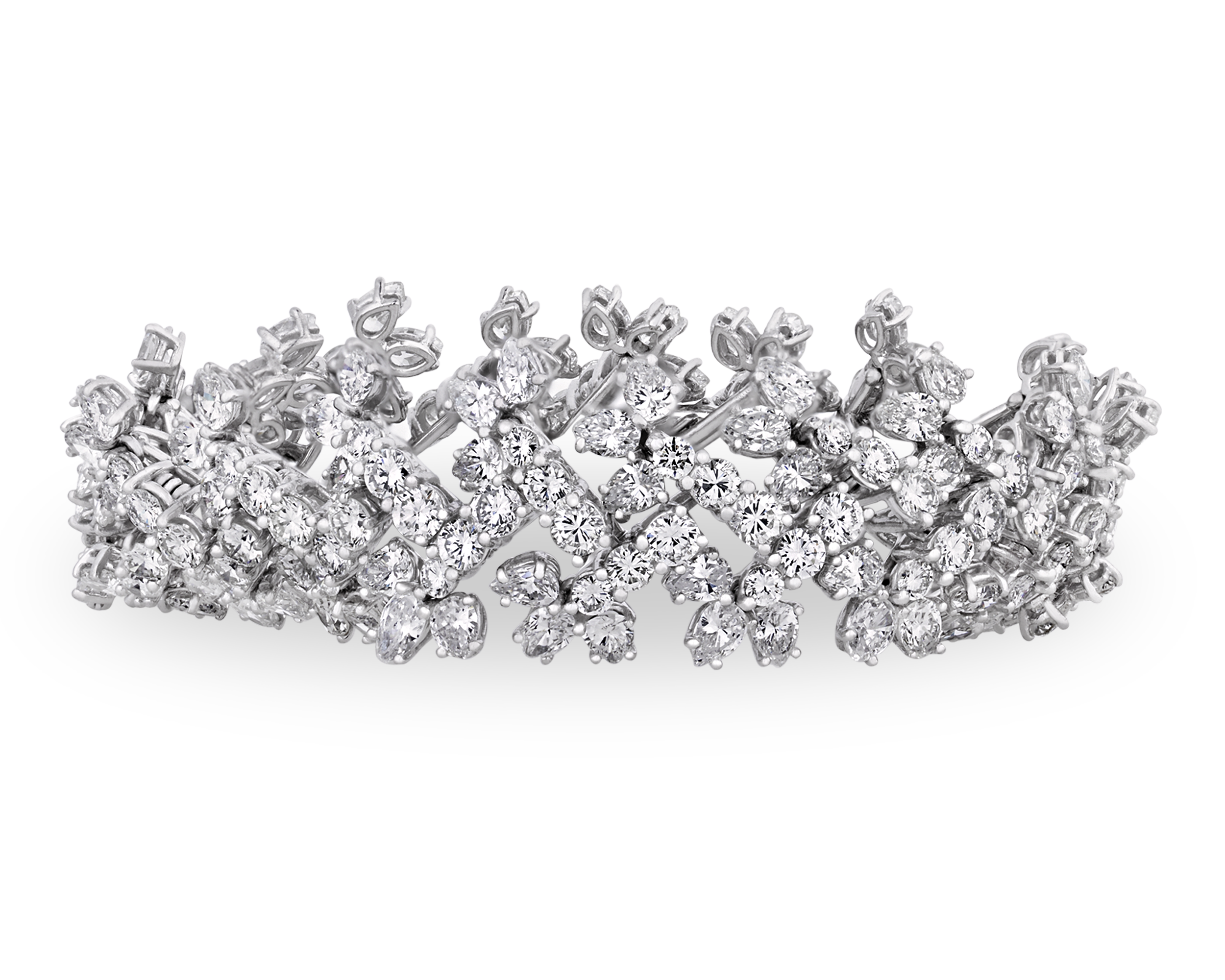 Tiffany & Co. Diamond Snowflake Bracelet