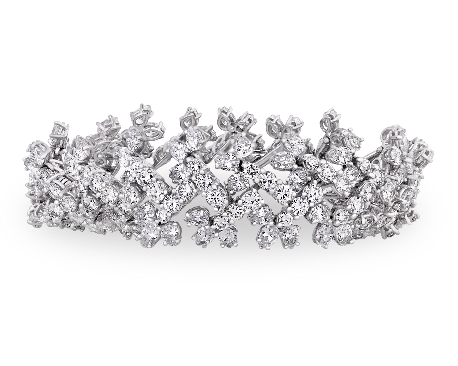 Tiffany & Co. Diamond Snowflake Bracelet