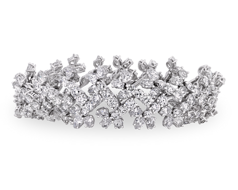 Tiffany & Co. Diamond Snowflake Bracelet