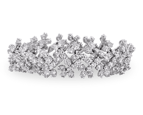 Tiffany & Co. Diamond Snowflake Bracelet