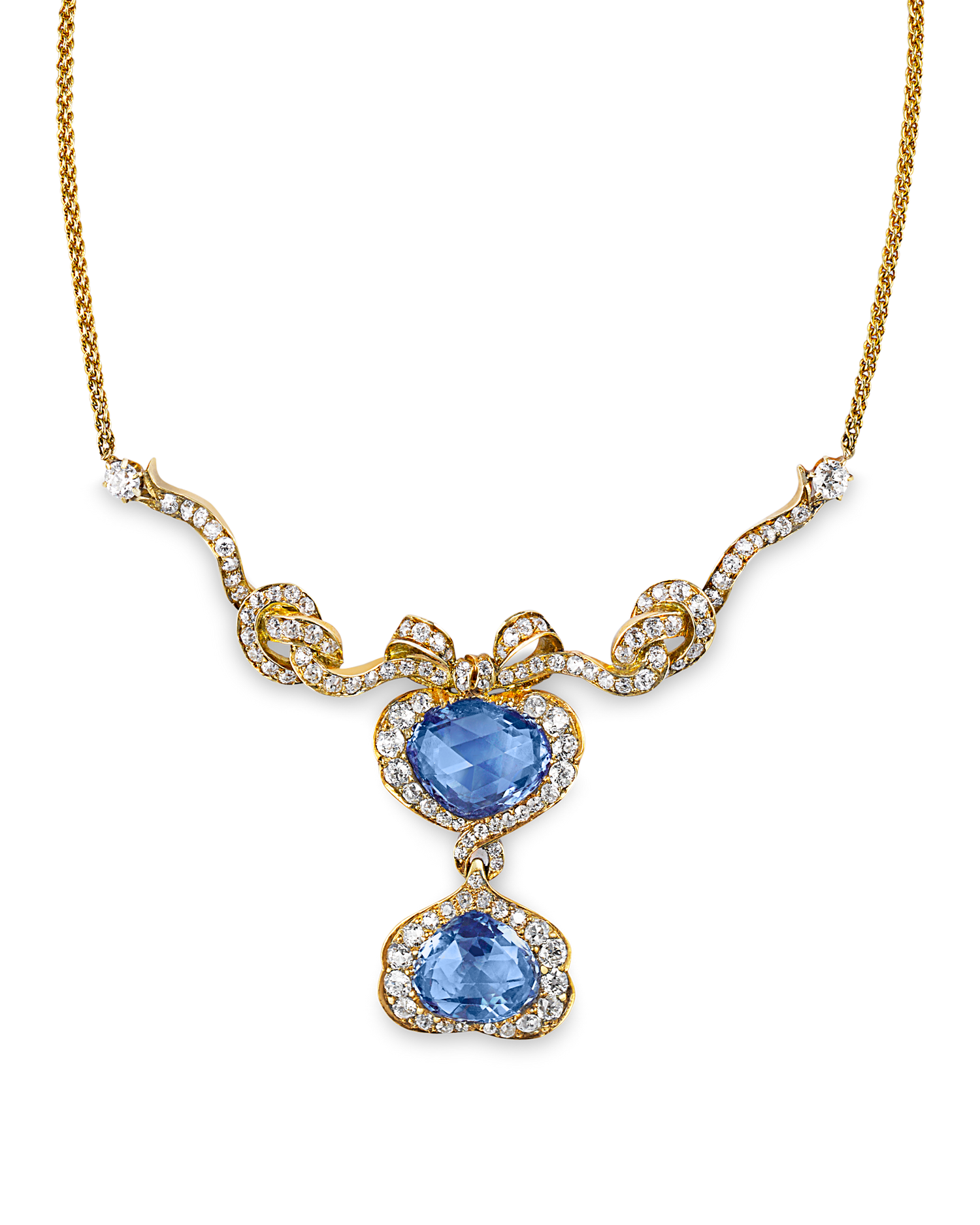 Tiffany & Co. Kashmir Sapphire Necklace, 10.25 Carats