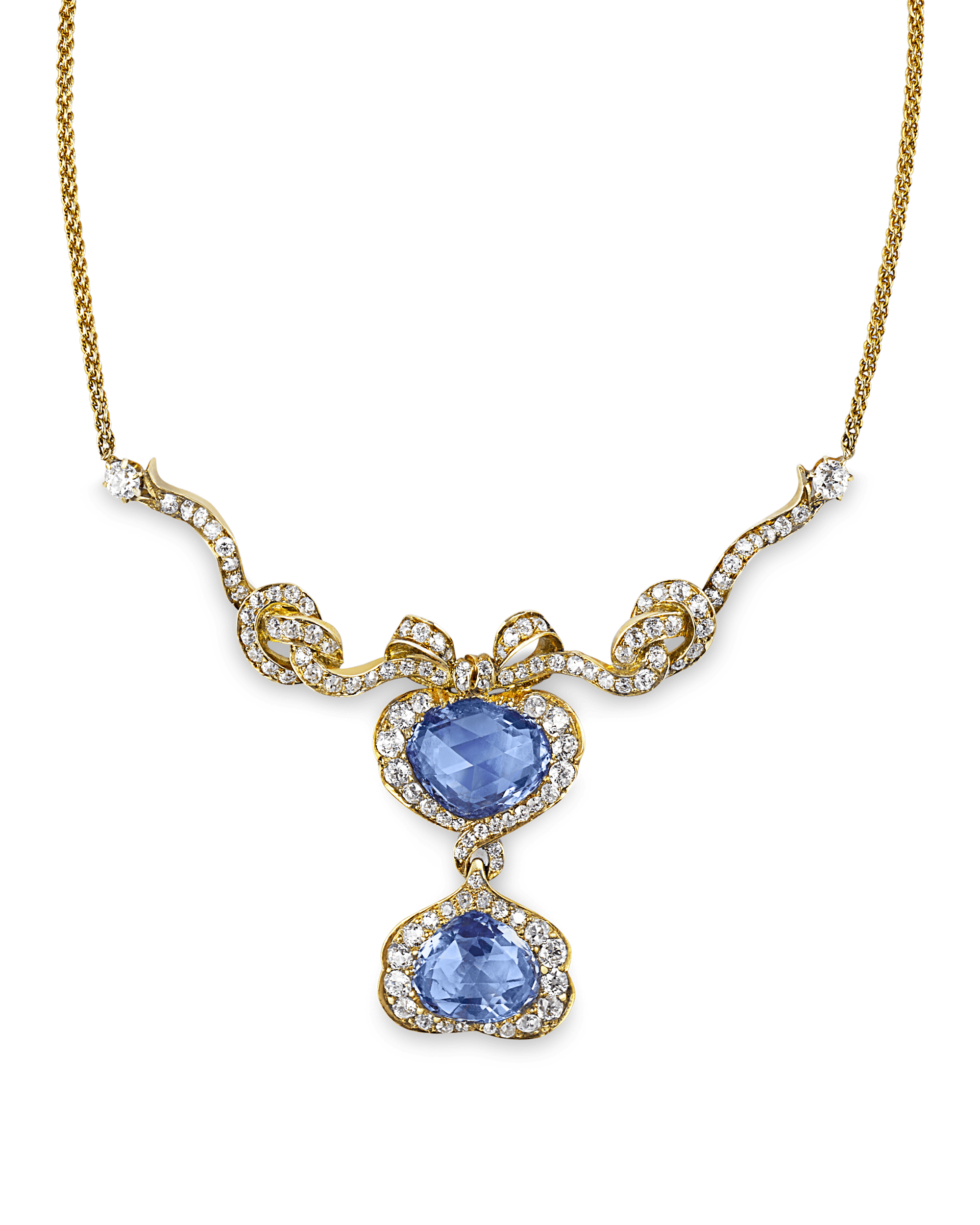 Tiffany & Co. Kashmir Sapphire Necklace, 10.25 Carats