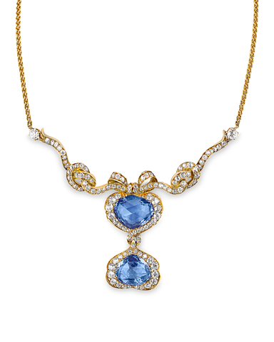 Tiffany & Co. Kashmir Sapphire Necklace, 10.25 Carats