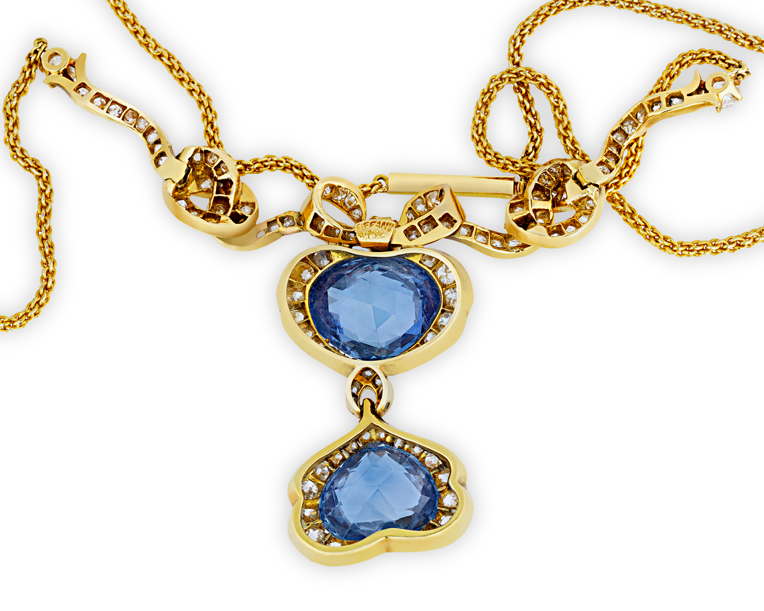 Tiffany & Co. Kashmir Sapphire Necklace, 10.25 Carats