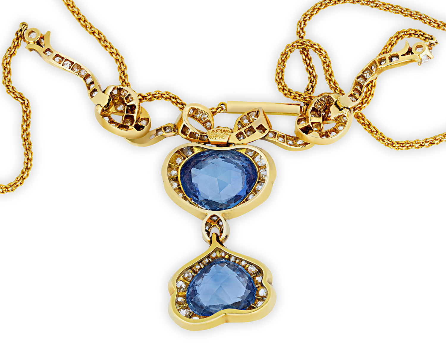 Tiffany & Co. Kashmir Sapphire Necklace, 10.25 Carats