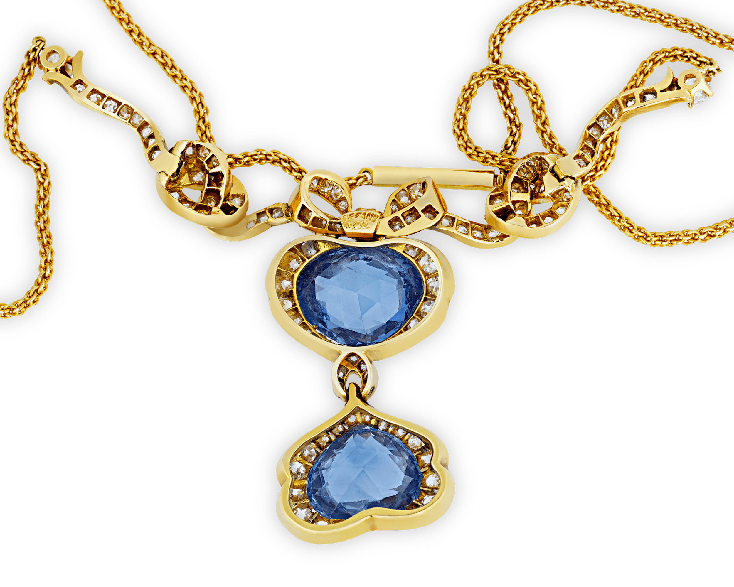 Tiffany & Co. Kashmir Sapphire Necklace, 10.25 Carats