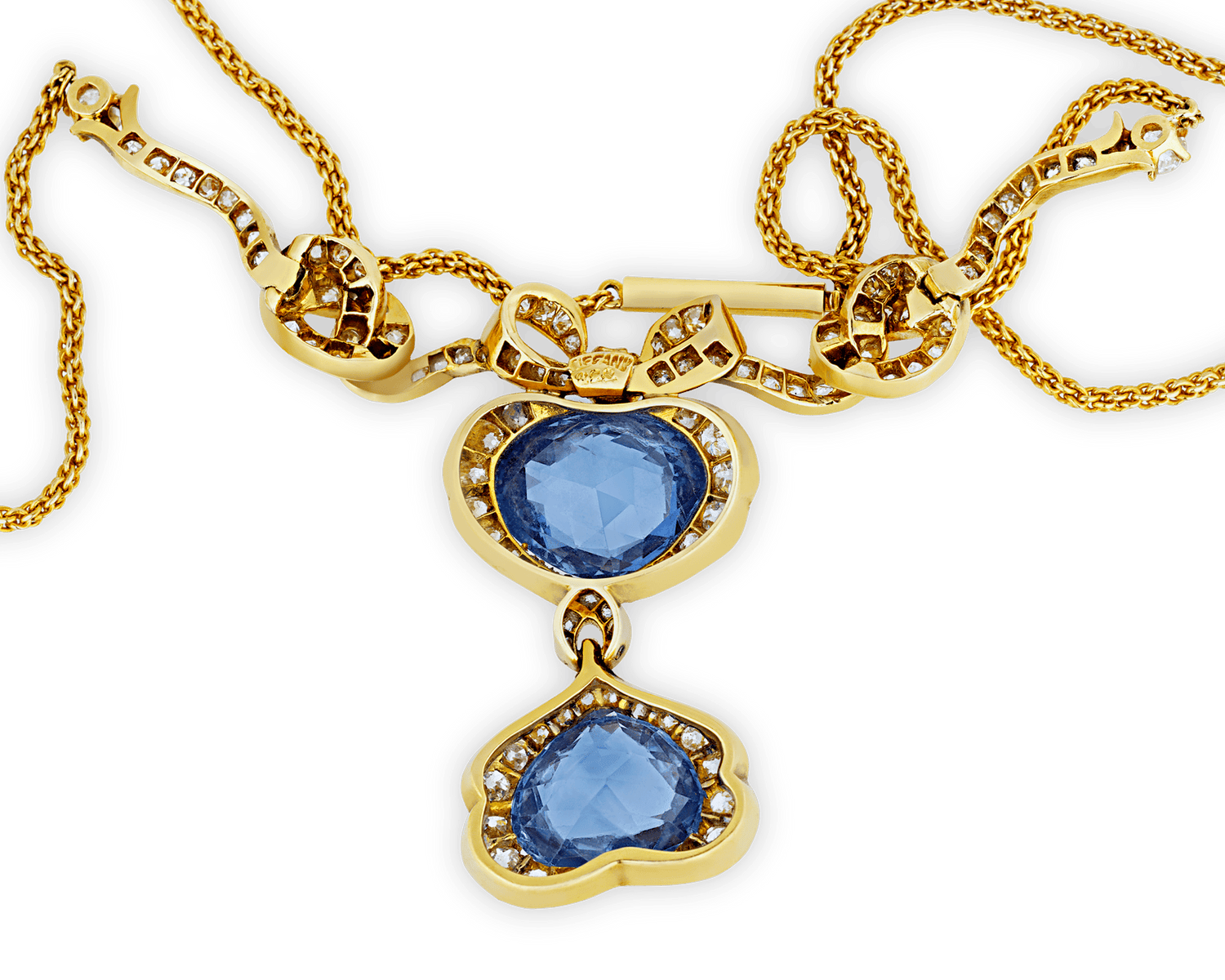 Tiffany & Co. Kashmir Sapphire Necklace, 10.25 Carats