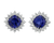 Tanzanite Earrings, 17.92 Carats