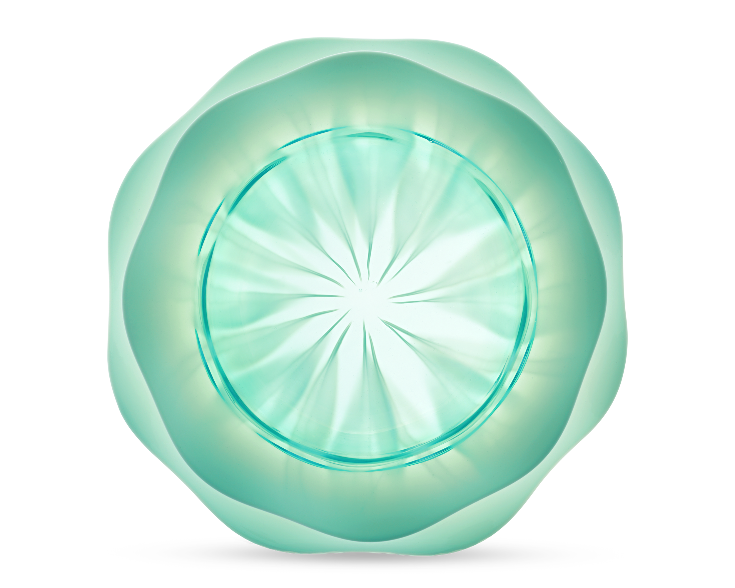 Louis Comfort Tiffany Pastel Favrile Glass Dinnerware