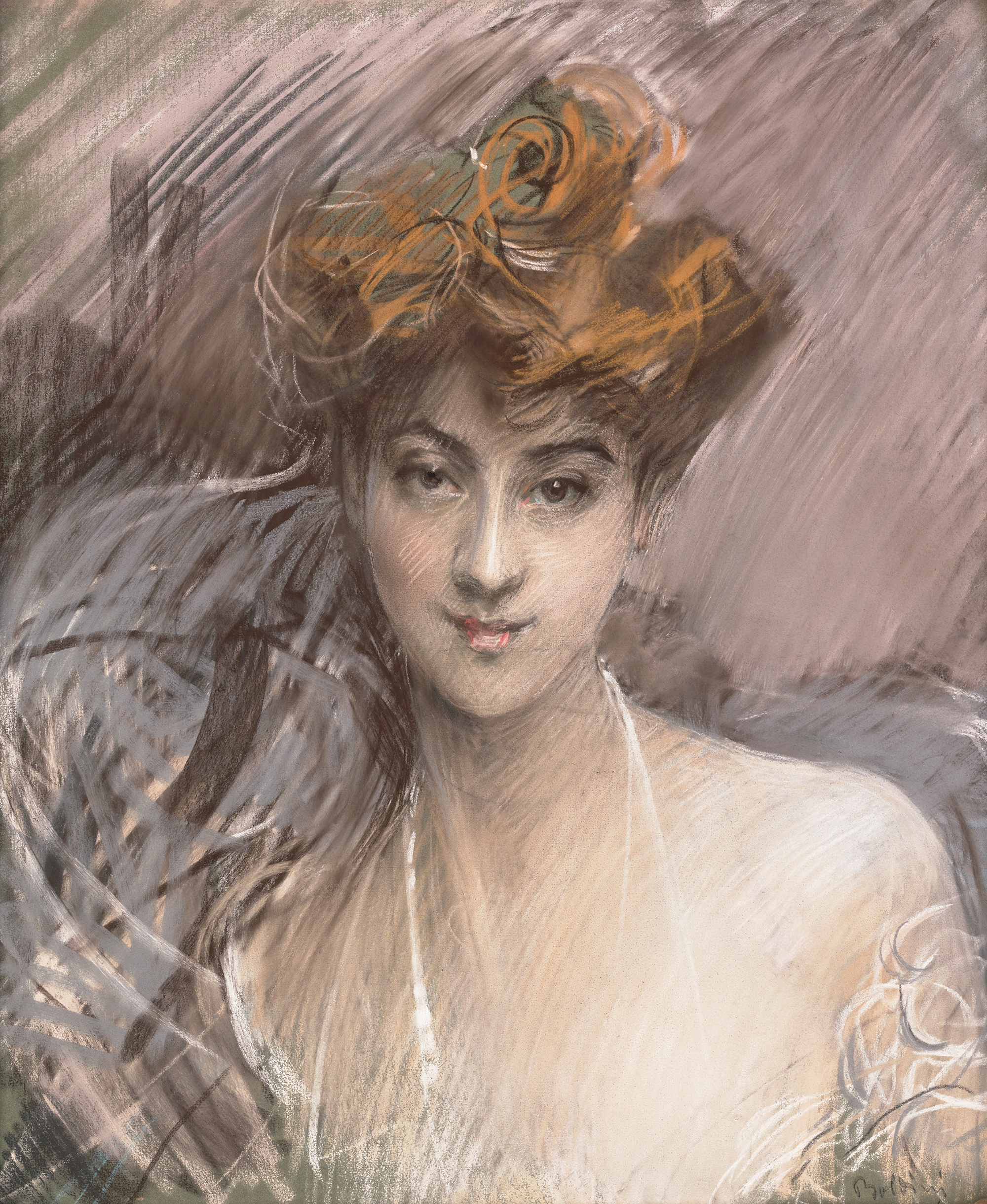 Portrait of Lucie Gérard by Giovanni Boldini