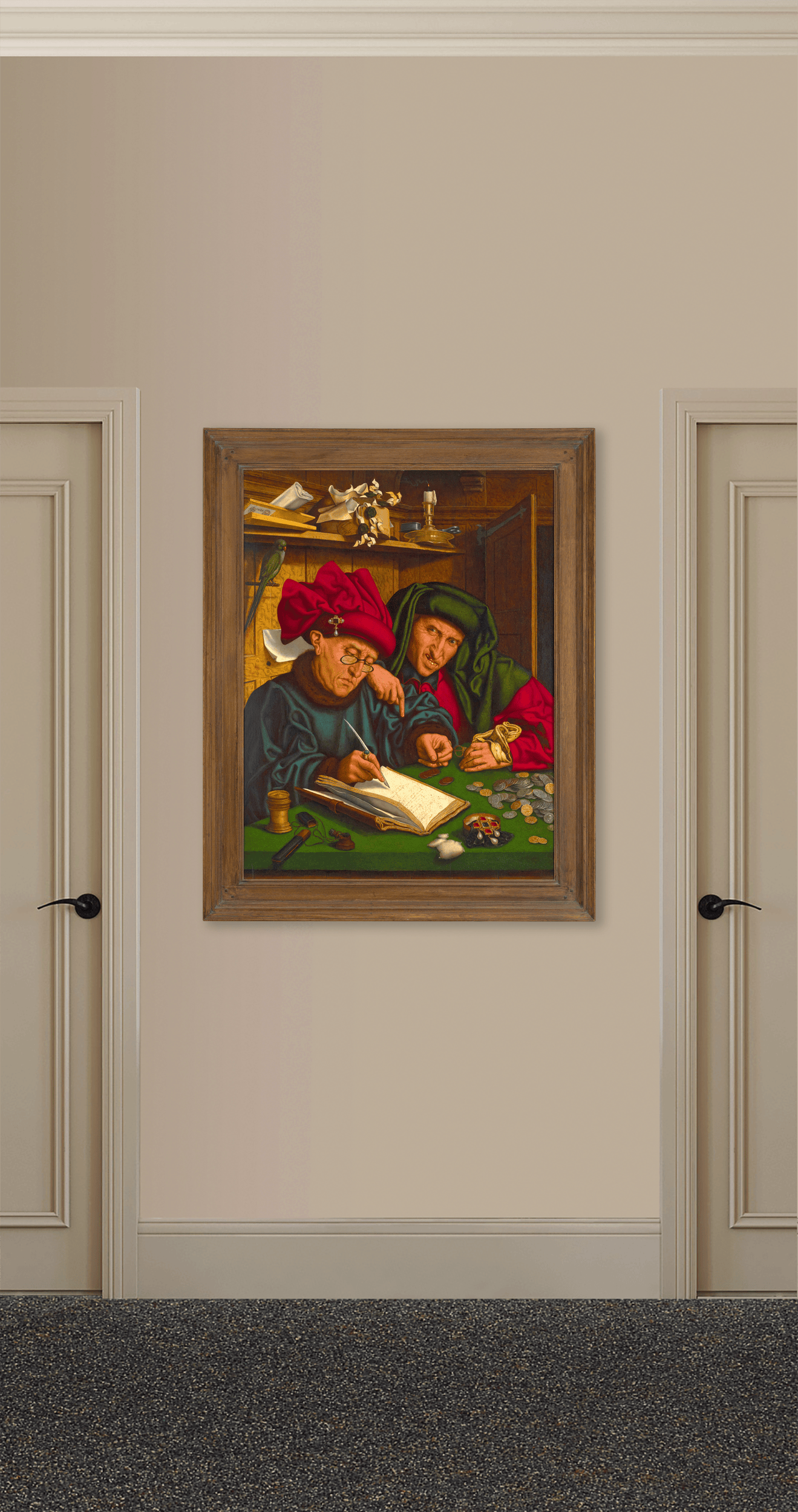 The Tax Collectors attributed to Marinus van Reymerswaele