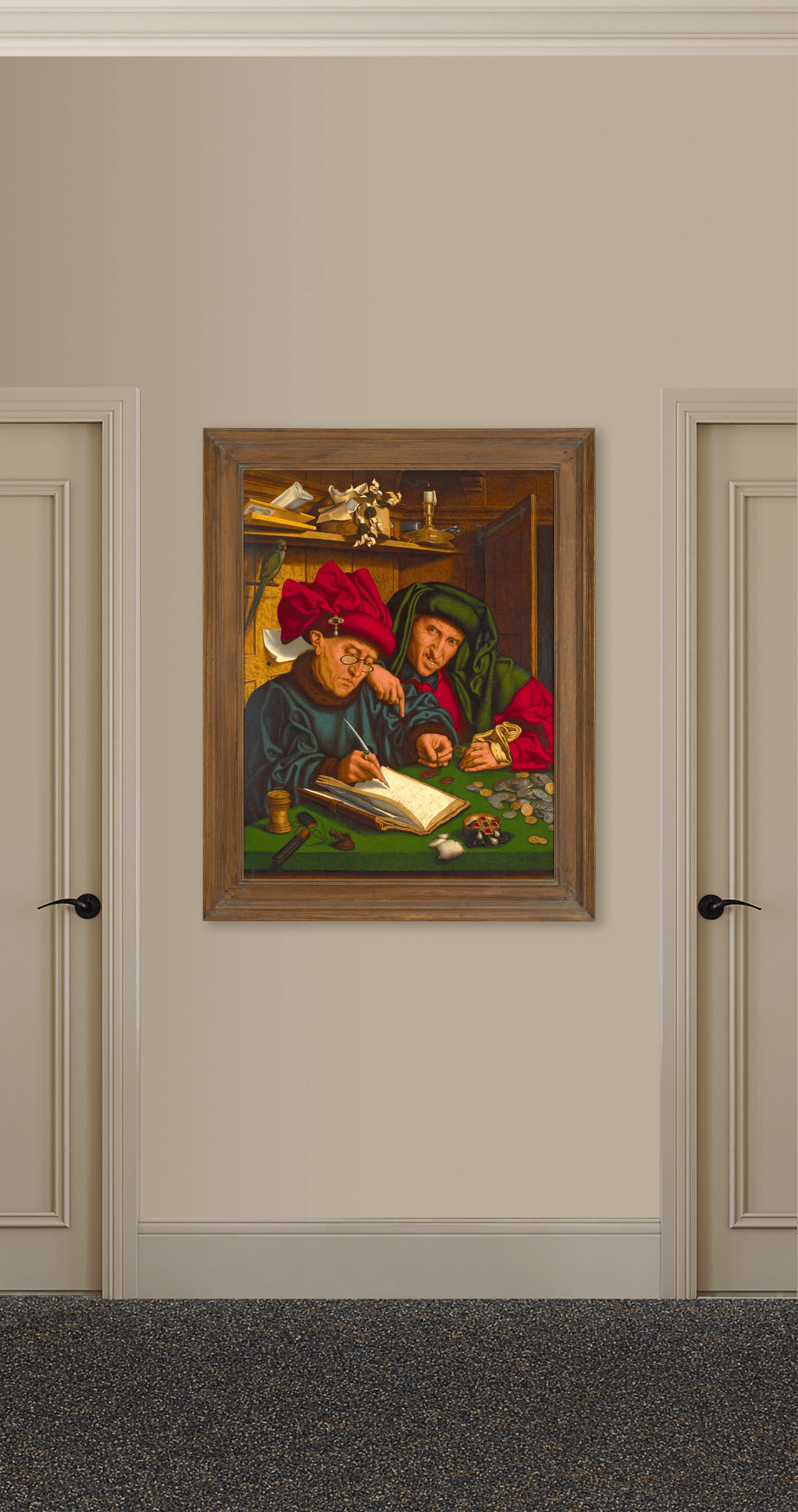 The Tax Collectors attributed to Marinus van Reymerswaele