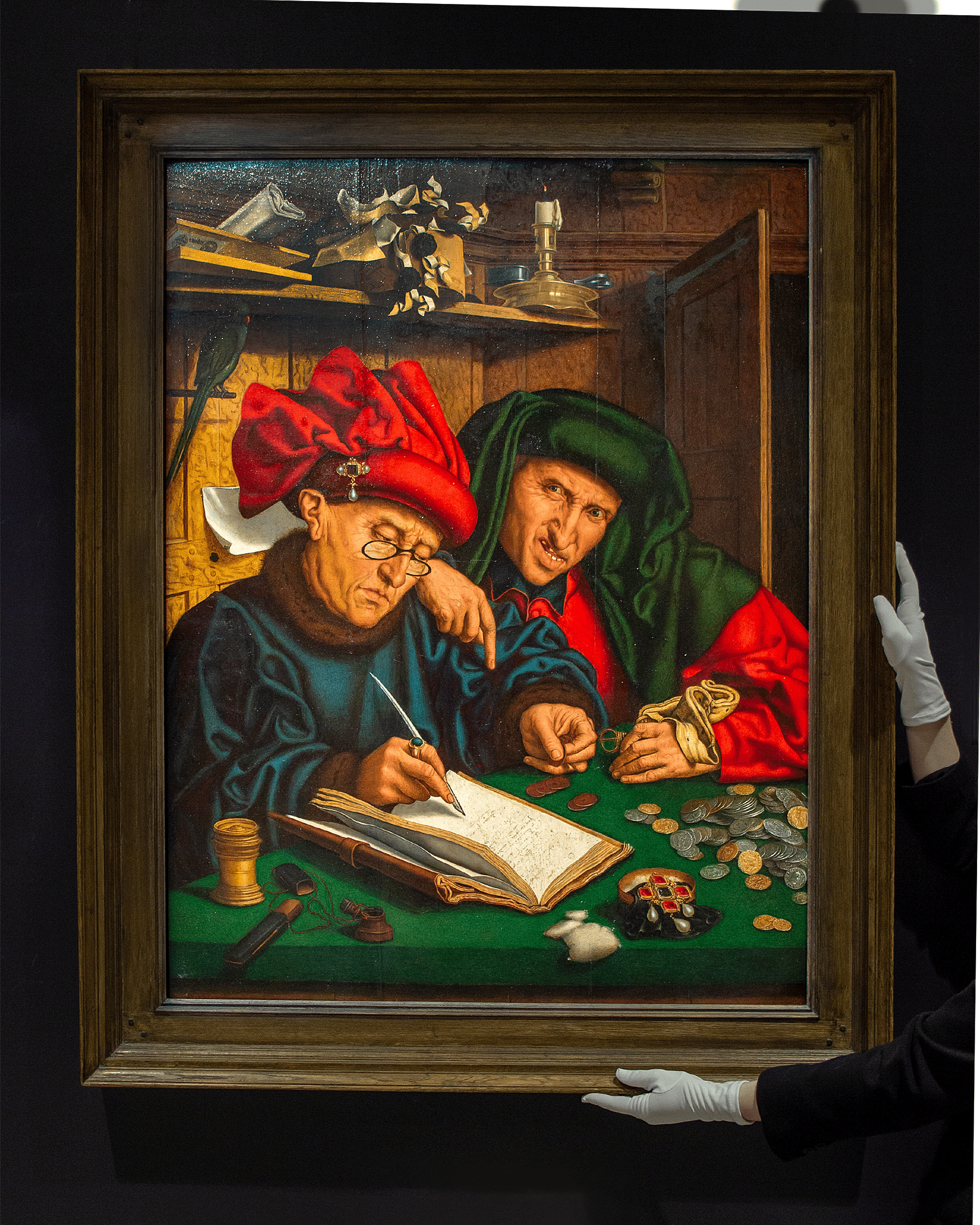The Tax Collectors attributed to Marinus van Reymerswaele