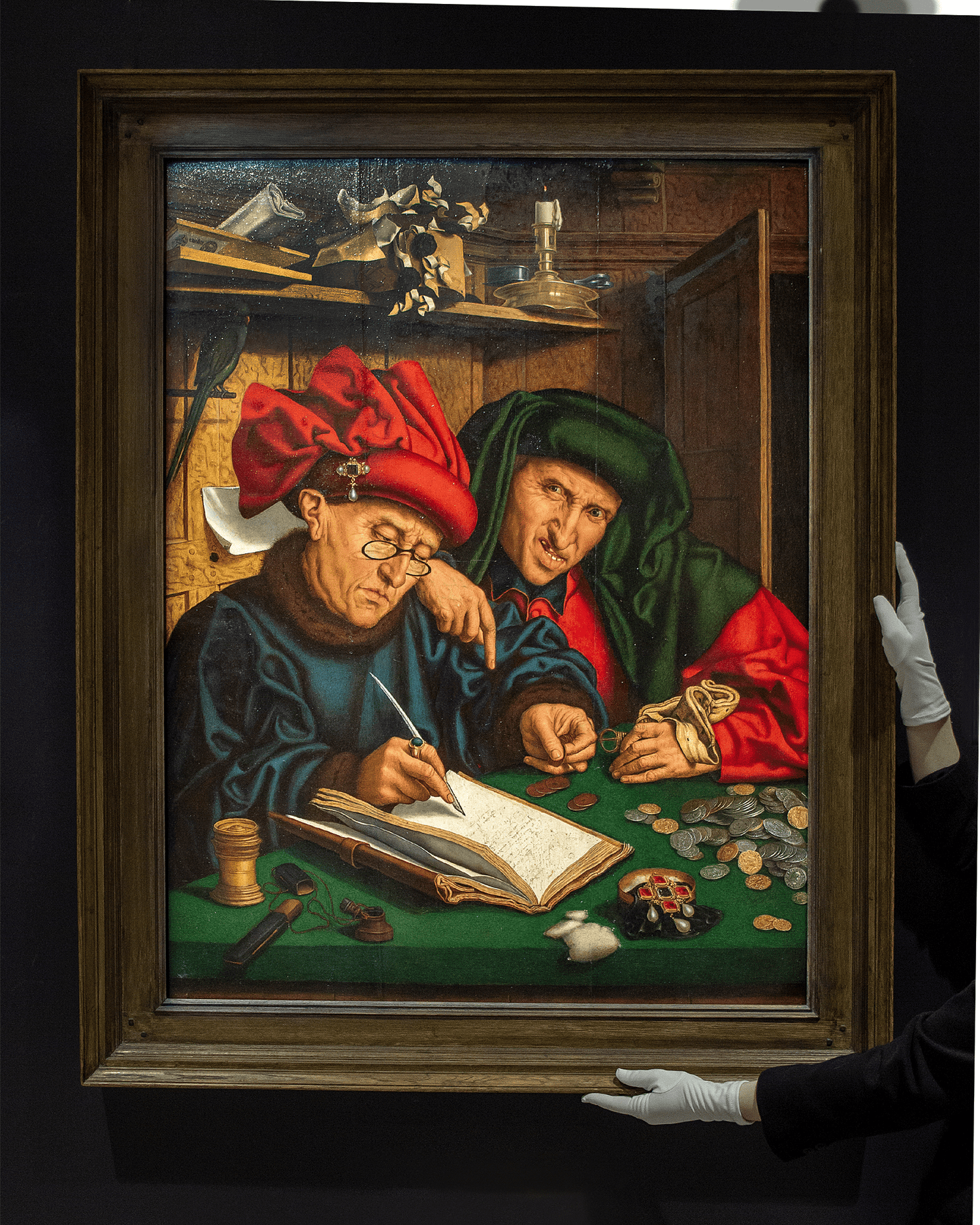The Tax Collectors attributed to Marinus van Reymerswaele