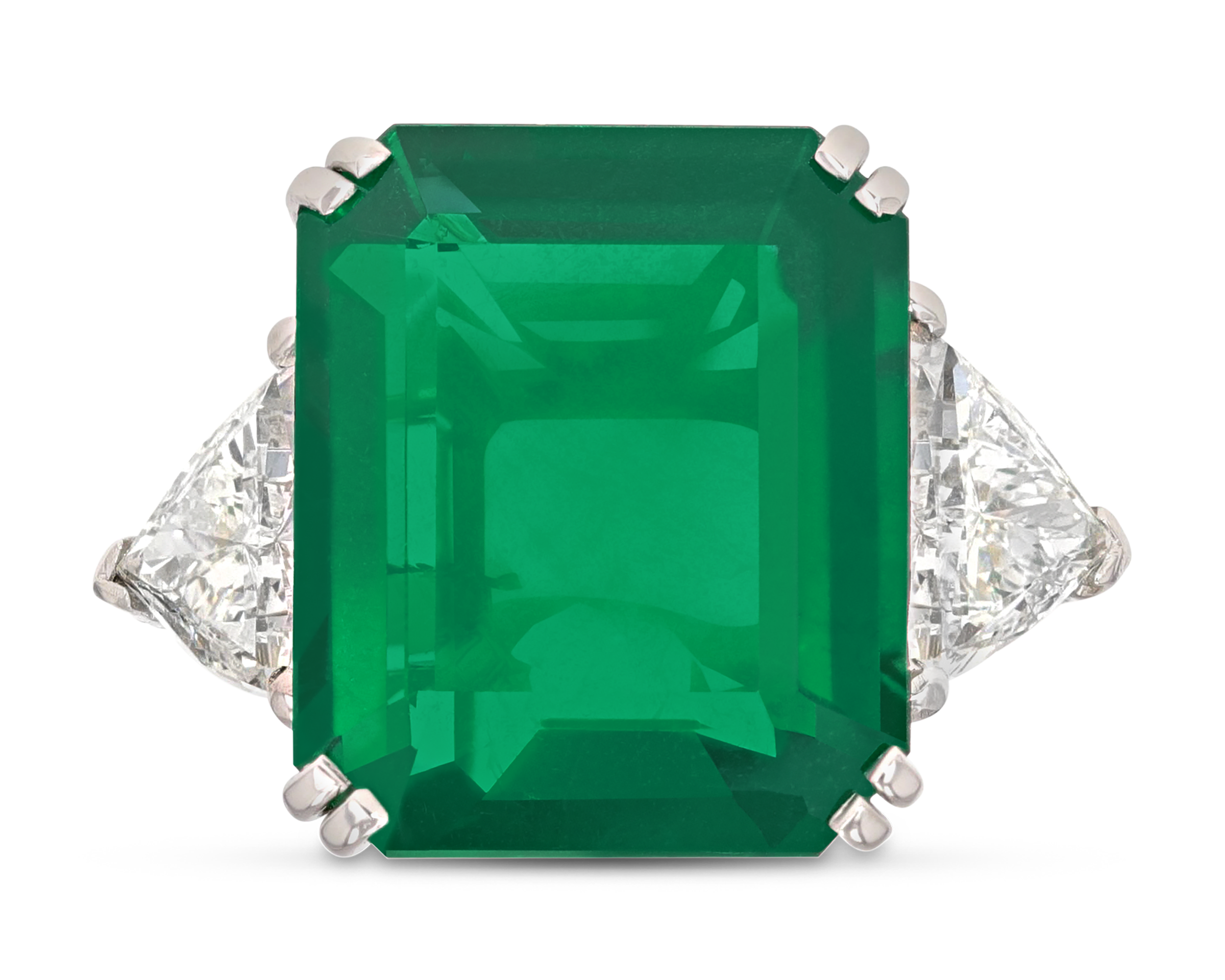 Zambian Emerald Ring, 15.25 Carats