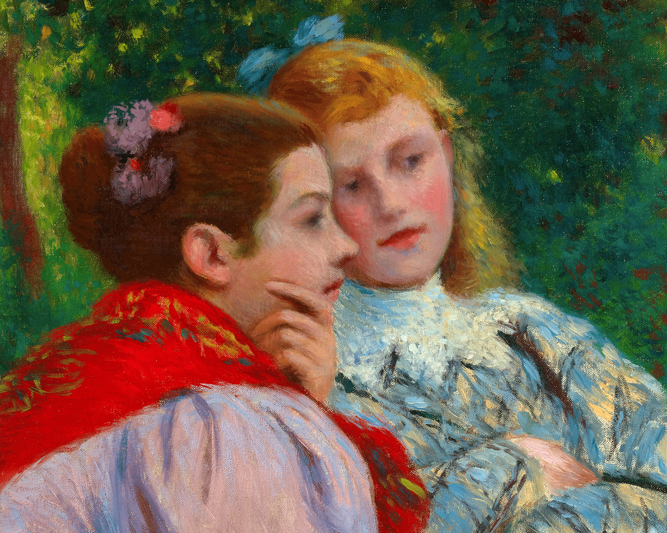 Les deux sœurs by Federico Zandomeneghi