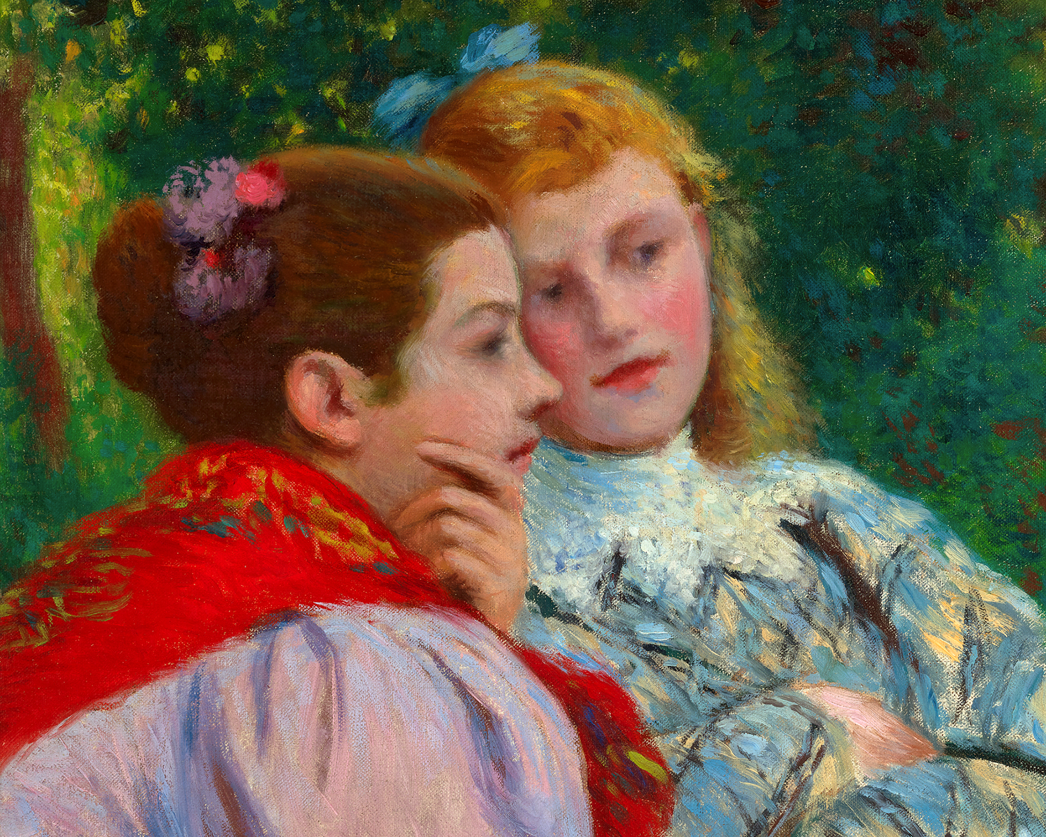 Les deux sœurs by Federico Zandomeneghi