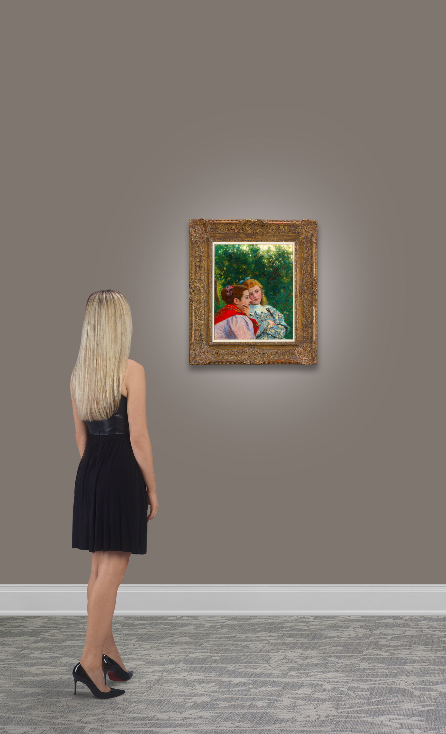 Les deux sœurs by Federico Zandomeneghi