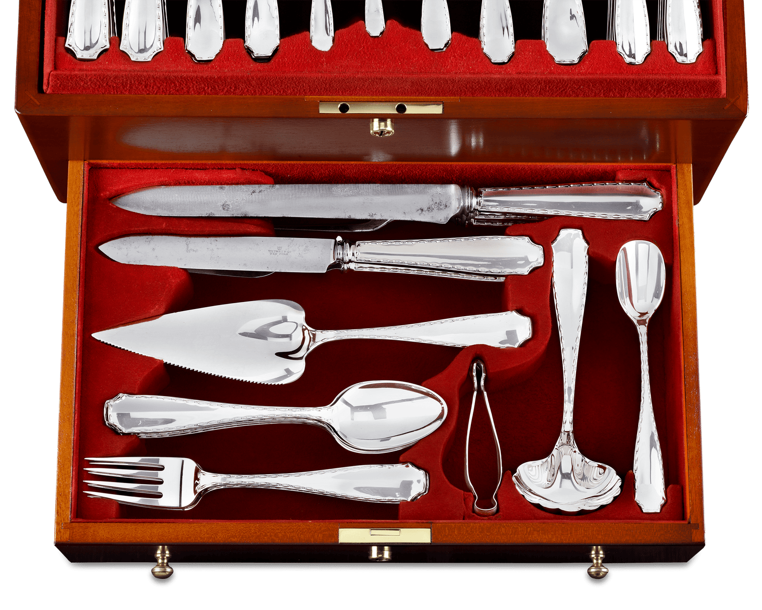 Tiffany & Co. Marquise Flatware Service, 137 Pieces