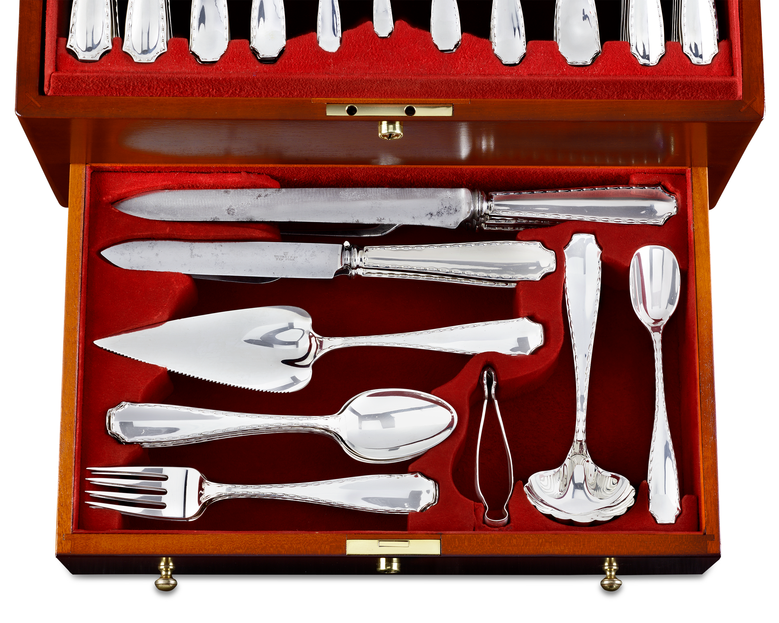 Tiffany & Co. Marquise Flatware Service, 137 Pieces