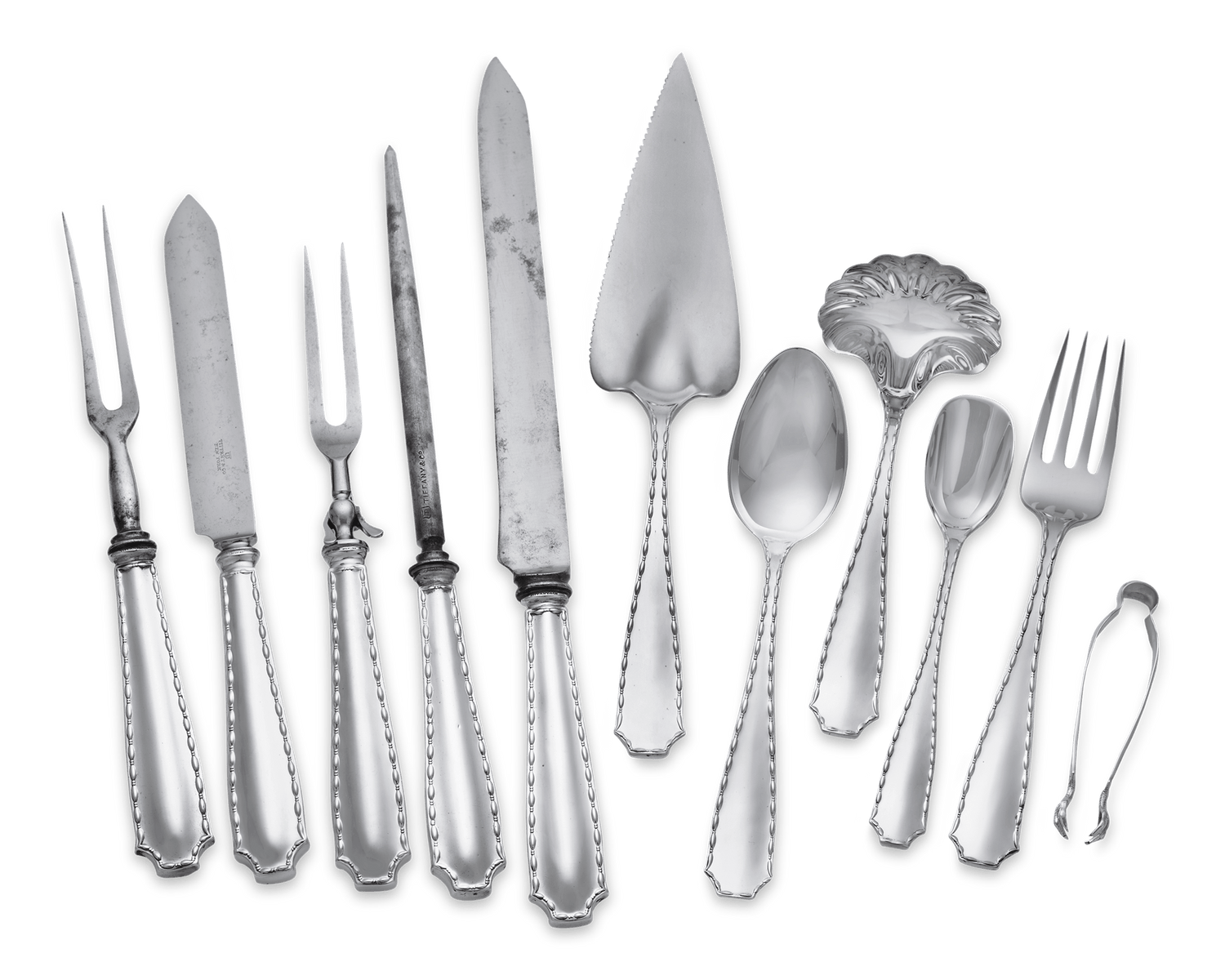 Tiffany & Co. Marquise Flatware Service, 137 Pieces