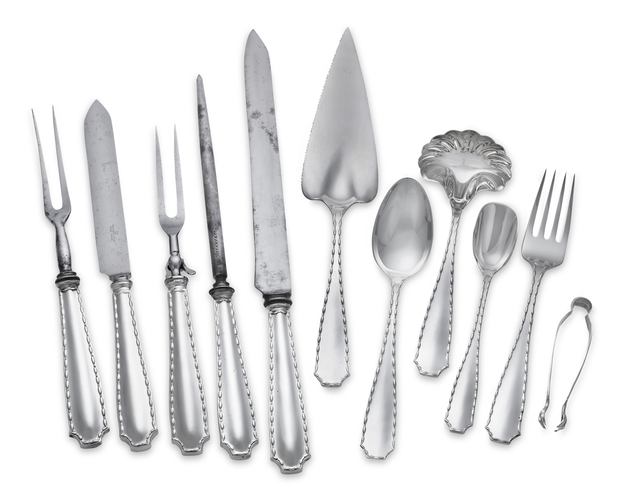 Tiffany & Co. Marquise Flatware Service, 137 Pieces