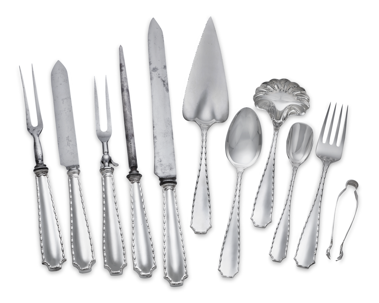 Tiffany & Co. Marquise Flatware Service, 137 Pieces