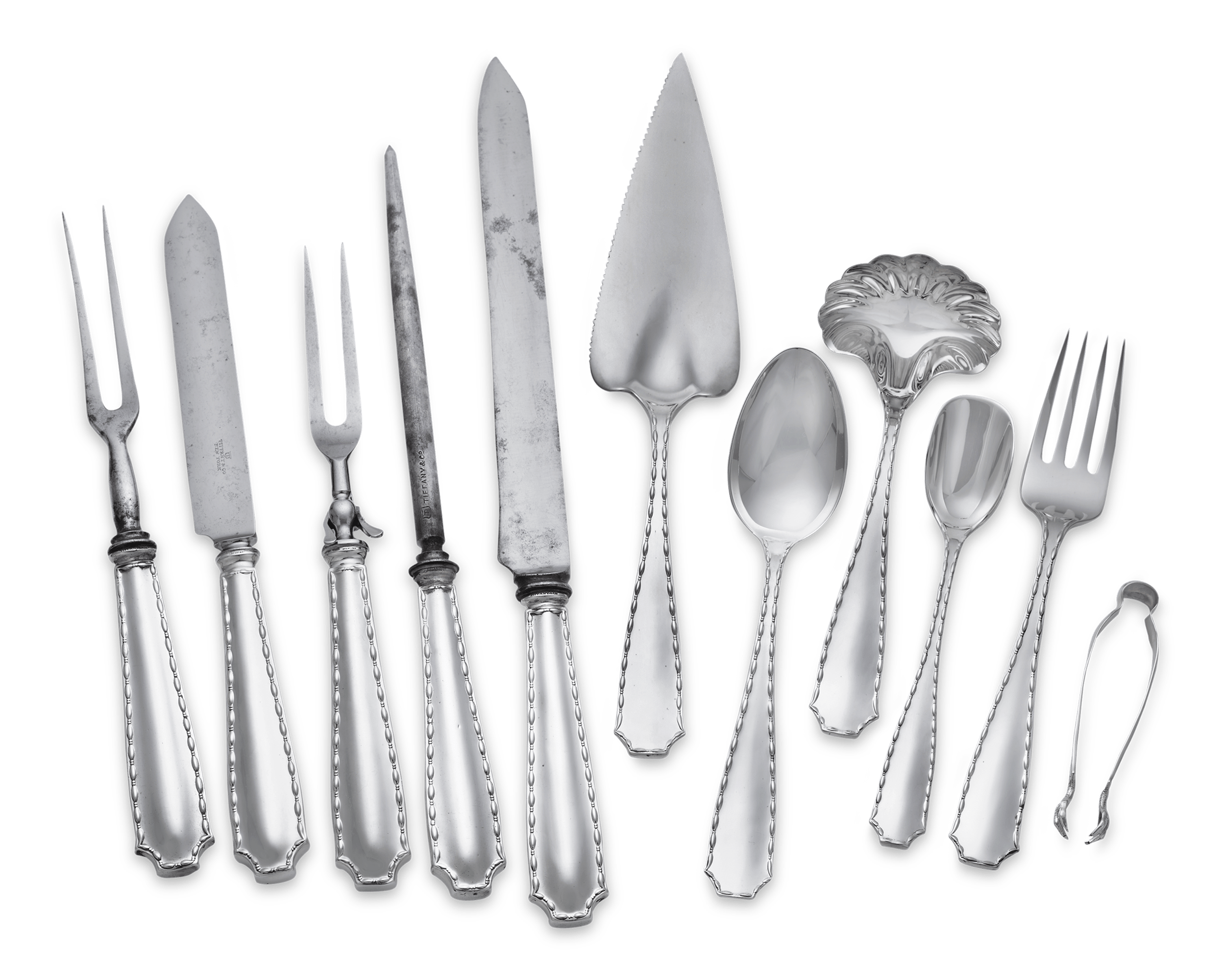 Tiffany & Co. Marquise Flatware Service, 137 Pieces