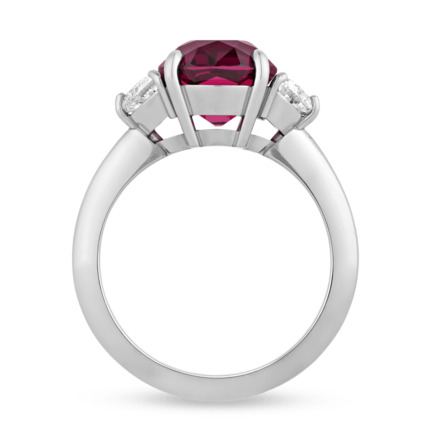 Untreated Thai Ruby Ring, 5.60 Carats