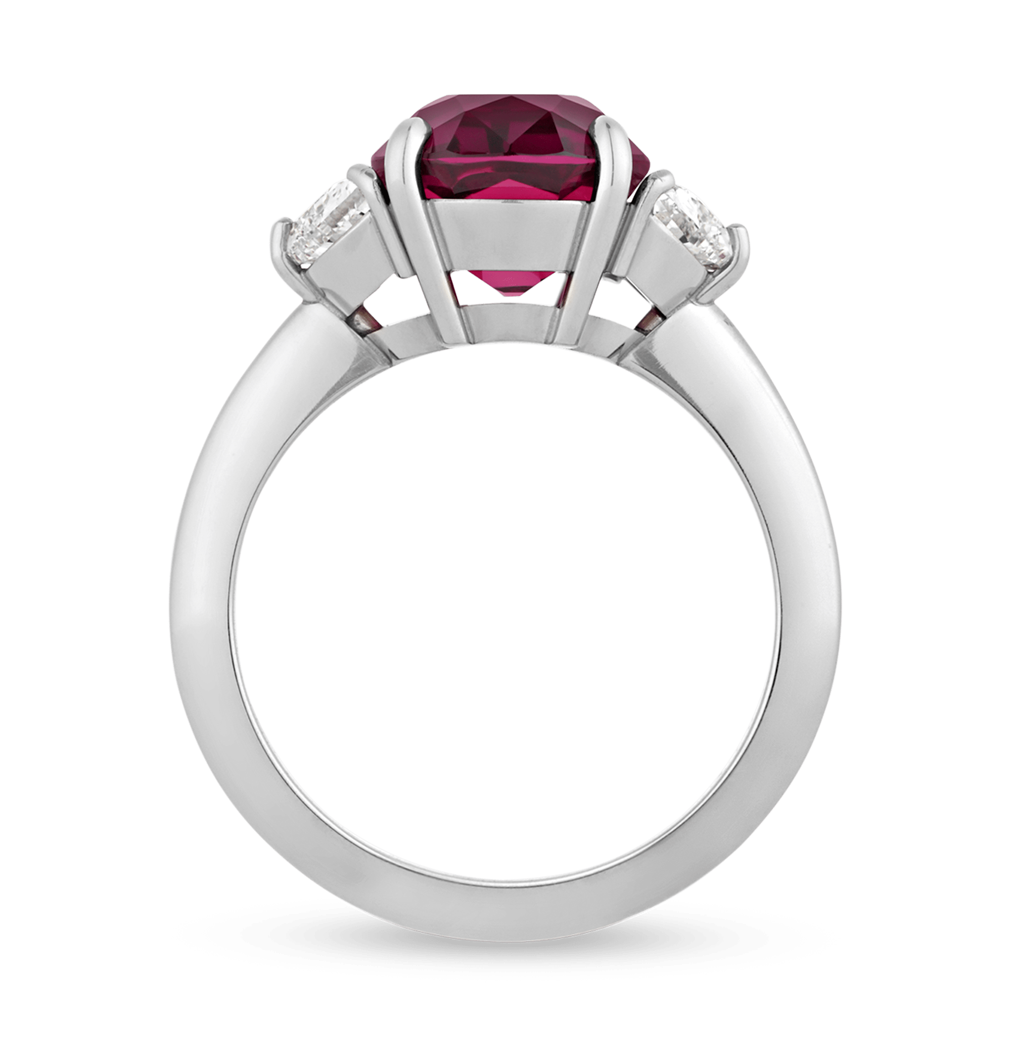 Untreated Thai Ruby Ring, 5.60 Carats