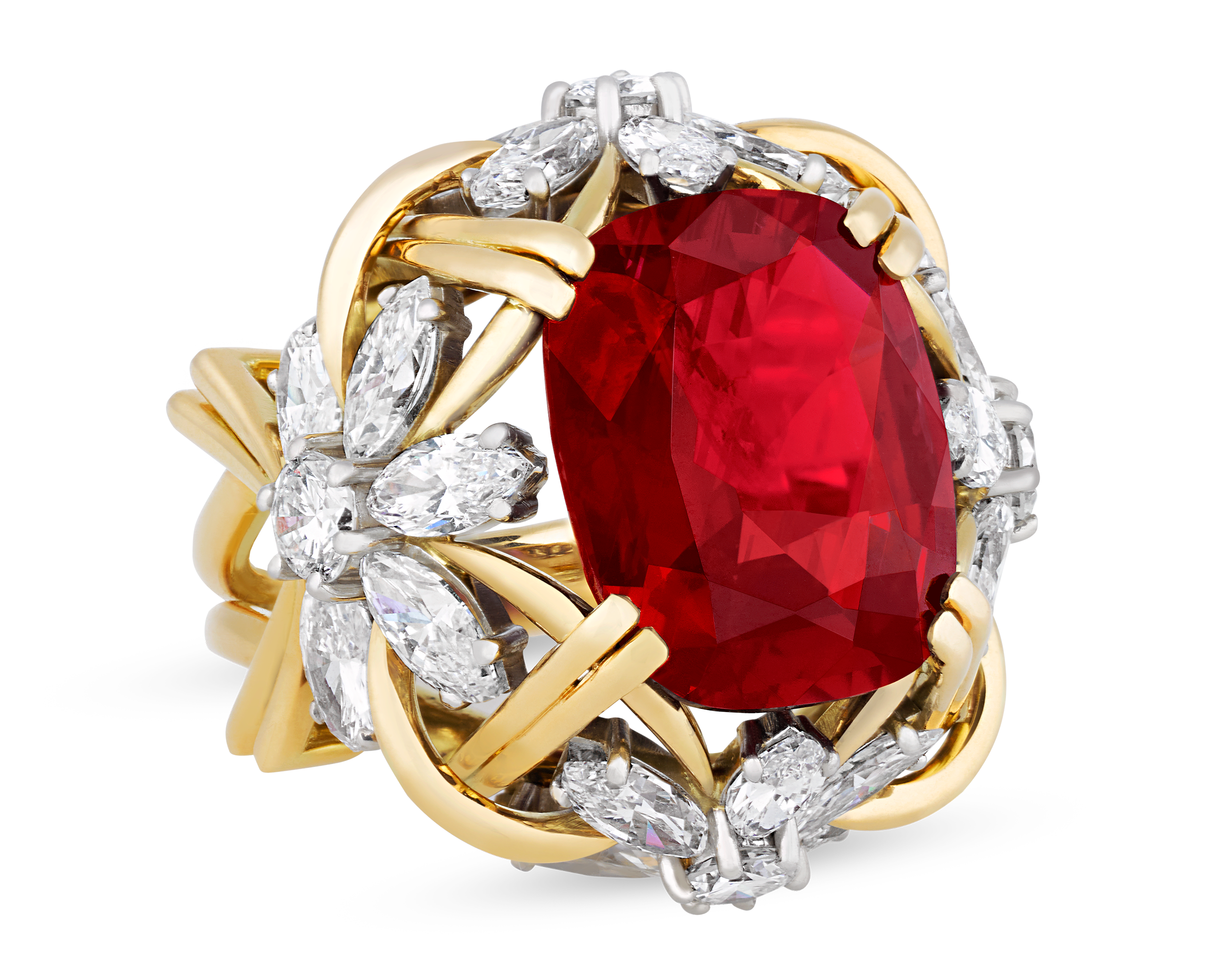 Tiffany & Co. Ruby Ring, 11.71 Carats