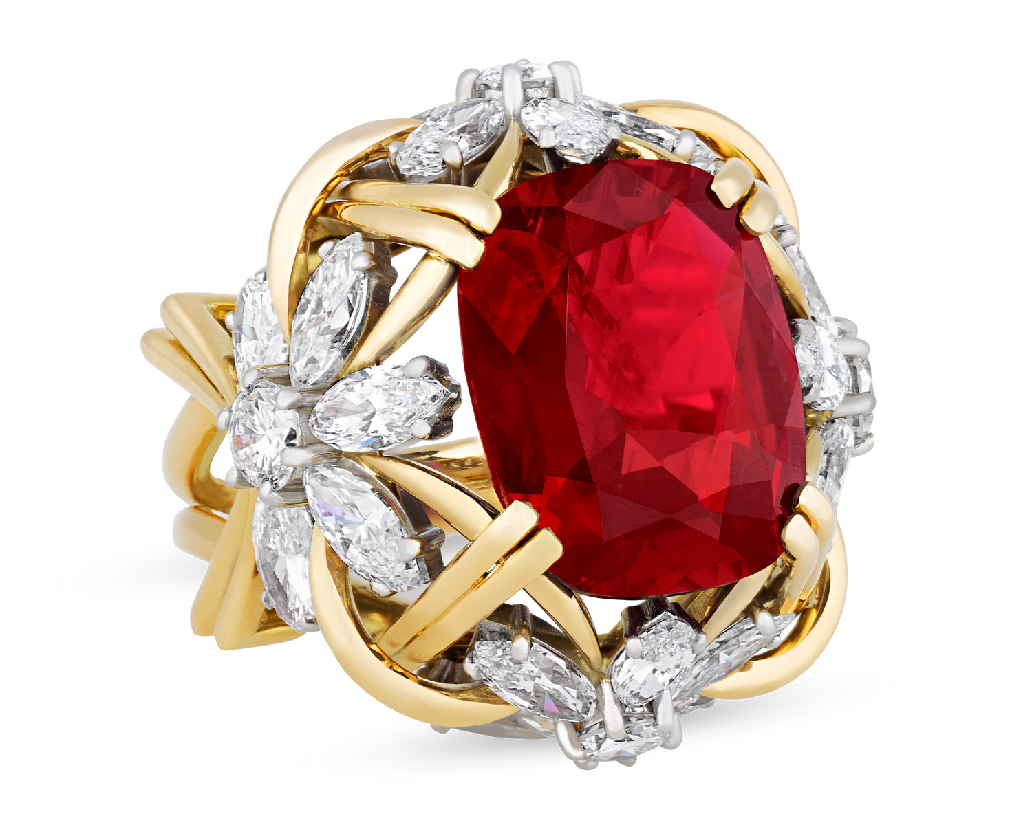 Tiffany & Co. Ruby Ring, 11.71 Carats