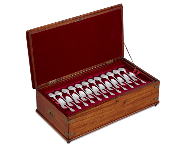 Duke of Wellington Silver Flatware Service by Paul Storr