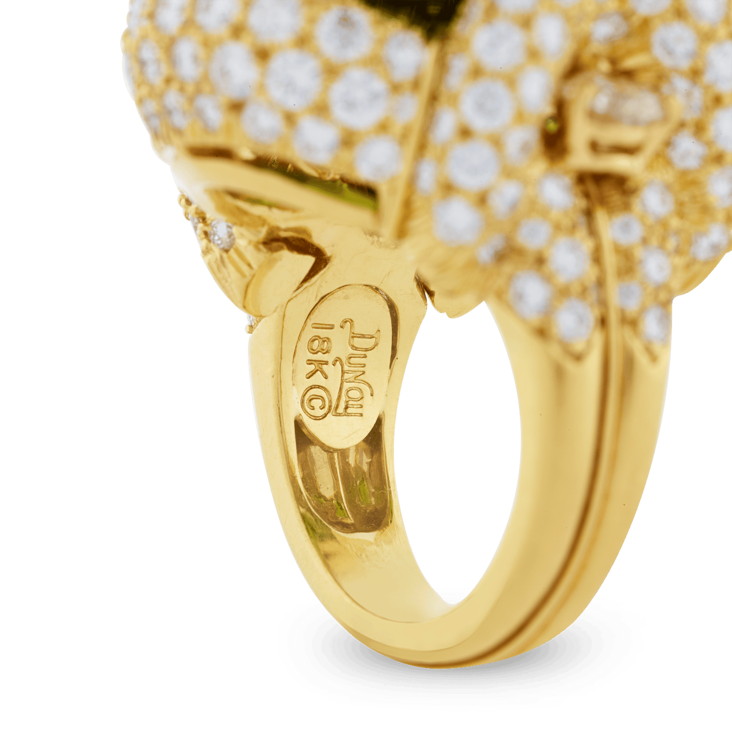 Henry Dunay Peridot Ring, 31.90 Carats