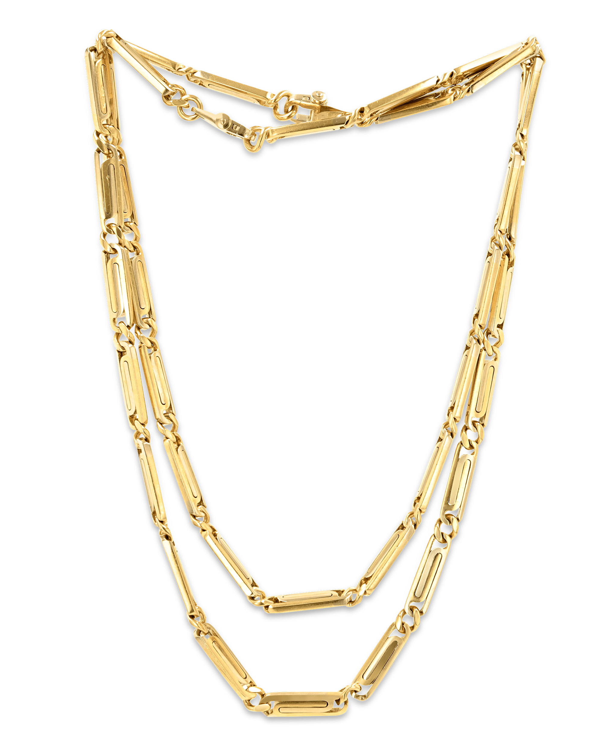 Pomellato Gold Link Necklaces