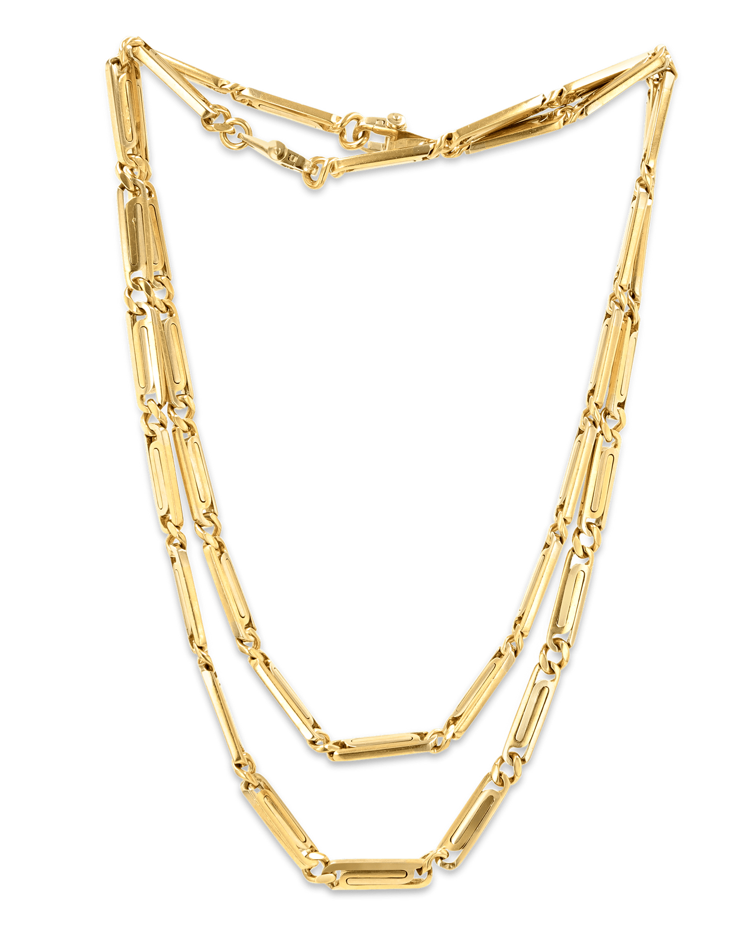 Pomellato Gold Link Necklaces