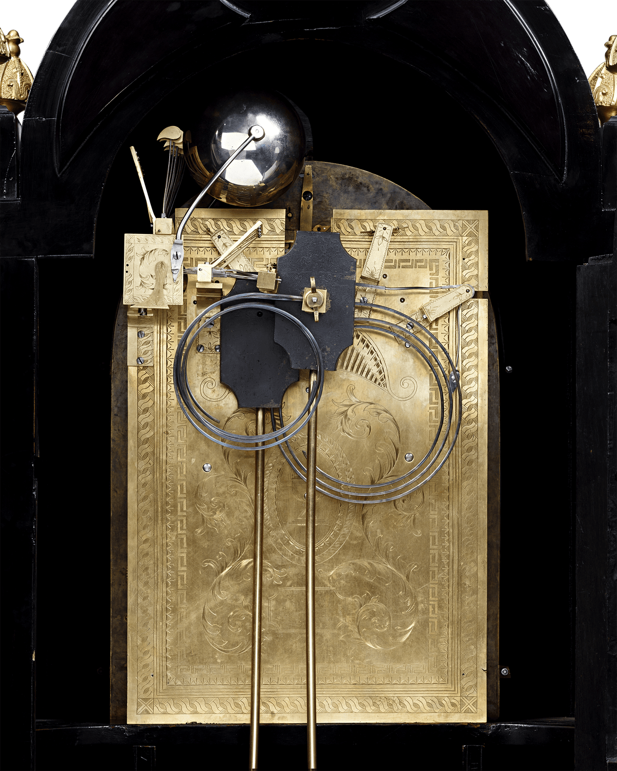 Monumental Three-Train Bracket Clock by J.C. Jennens & Sons | M.S. Rau Monumental Three-Train Bracket Clock by J.C. Jennens & Sons | M.S. Rau