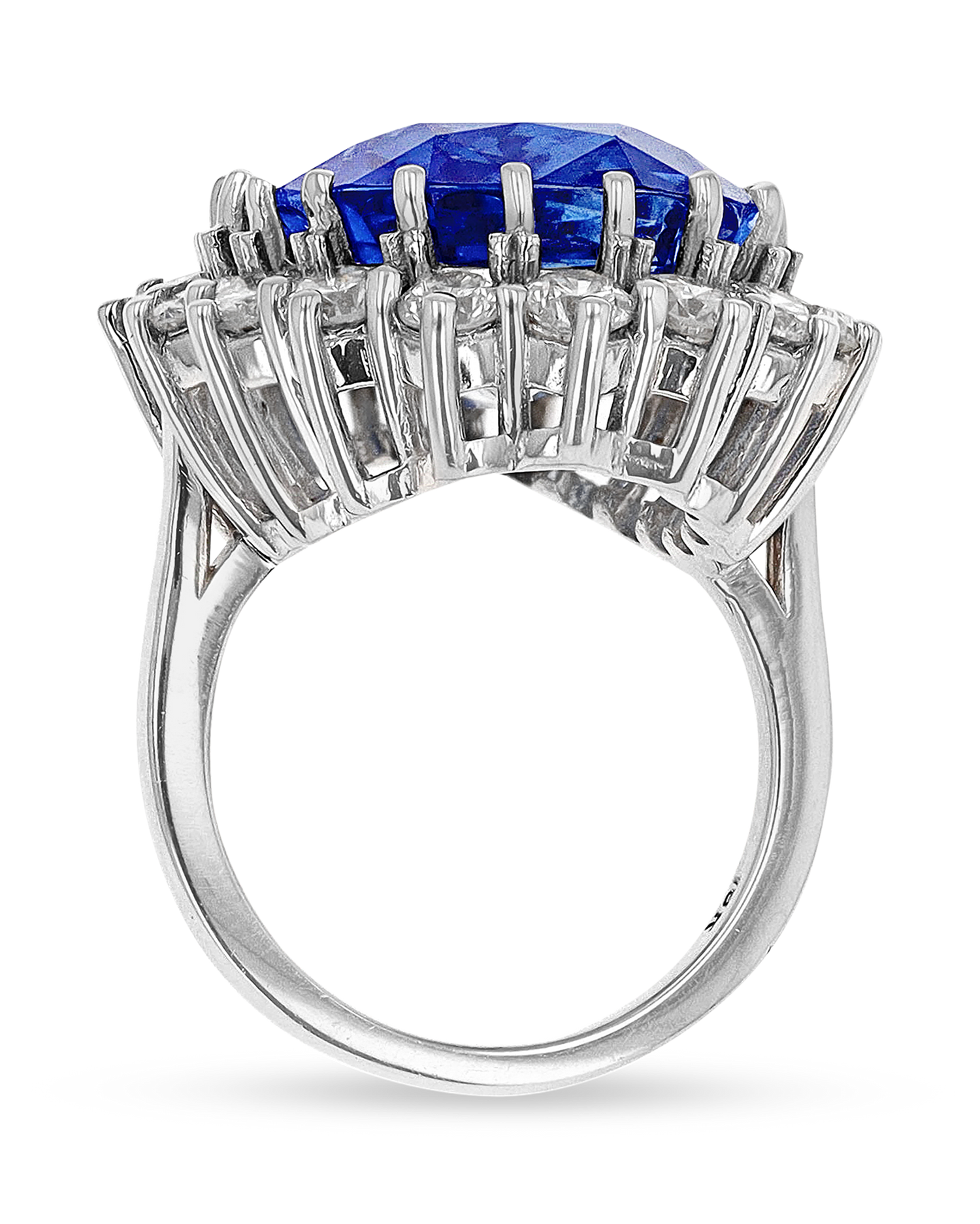 Ceylon Sapphire Ring, 21.76 Carats